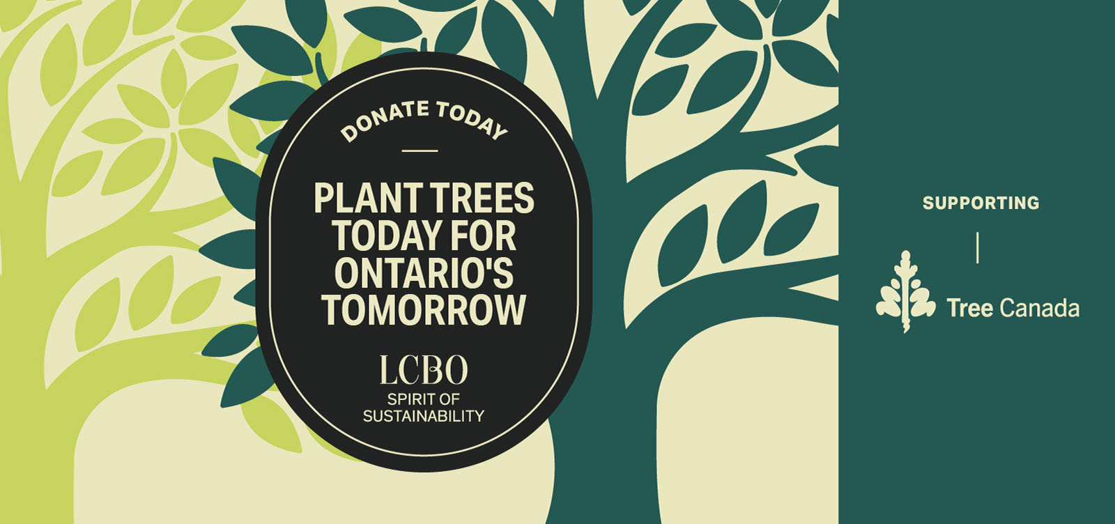 Donate Today  Plant Trees Today for Ontario's Tomorrow LCBO Spirit of Sustainability Supporting Tree Canada