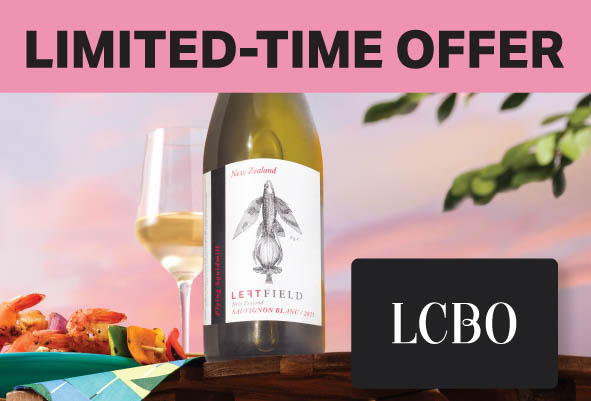 Online Only: Buy 12 Bottles of Leftfield Sauvignon Blanc and Get a $25 LCBO Digital Gift Card 
