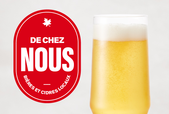 De chez nous bières et cidres locaux