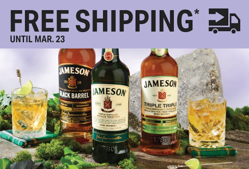 Free Shipping until March 23