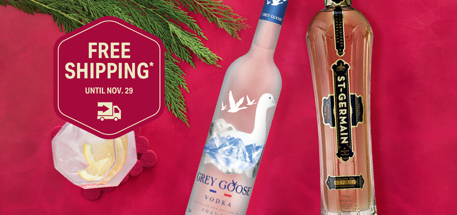 FREE SHIPPING* Until November 29