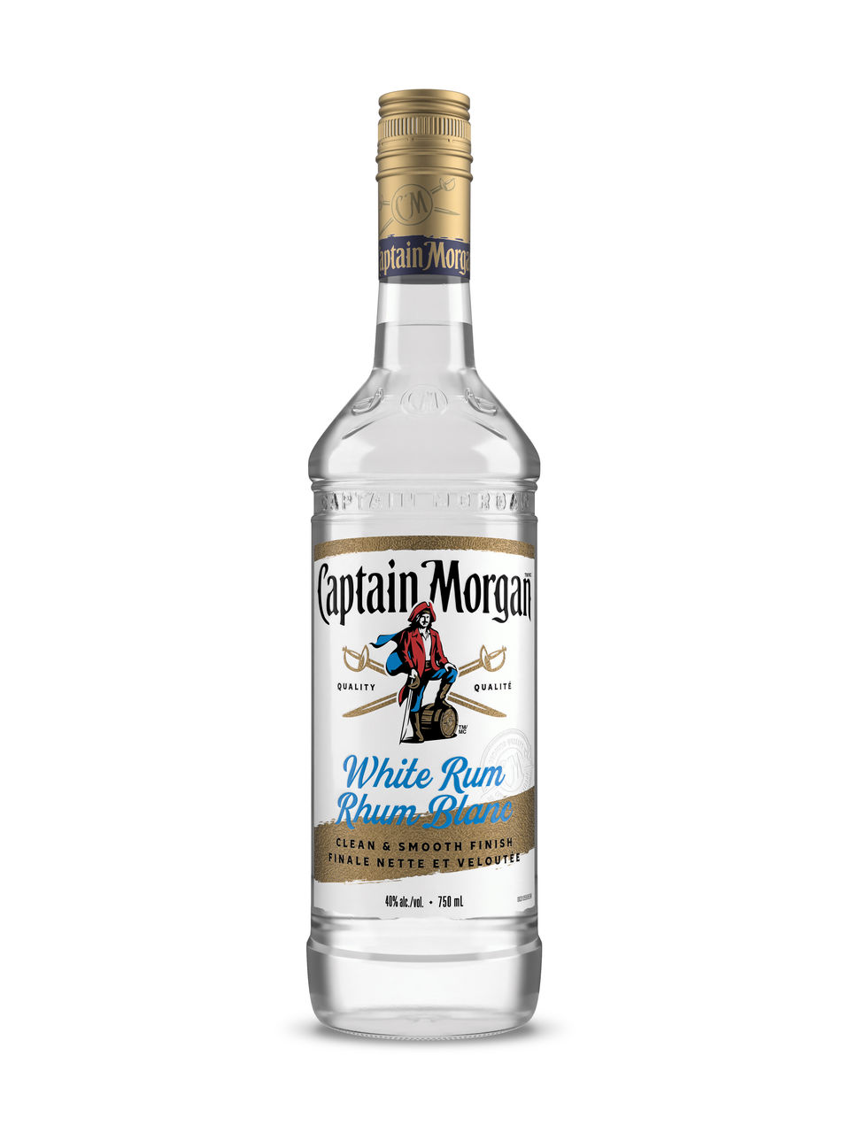 CAPTAIN MORGAN WHITE - 750ML