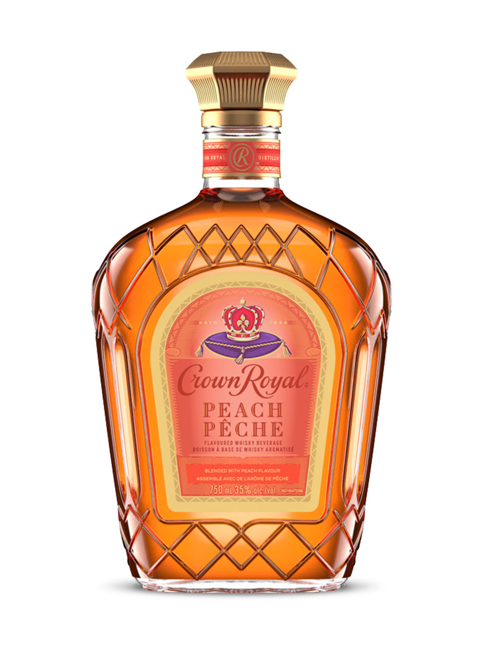 CROWN ROYAL PEACH 750 mL