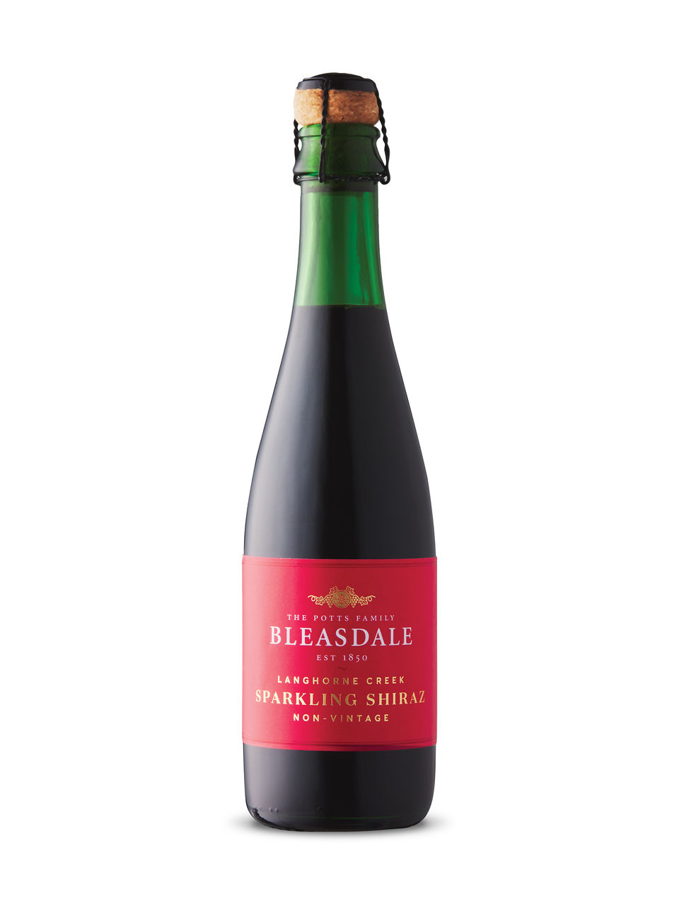 The Potts Family Bleasdale Vineyards Sparkling Shiraz - View Image 1