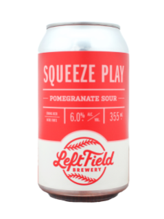 Left Field Brewery Squeeze Play Pomegranate