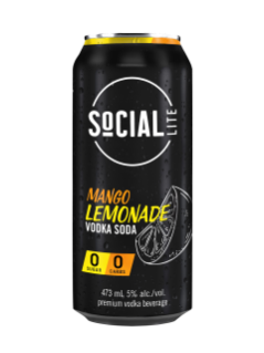 Social Lite Mango Lemonade
