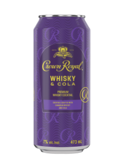 Crown Royal Whisky et cola