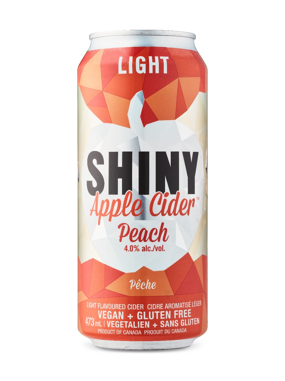 Shiny Apple Peach Light Cider | LCBO