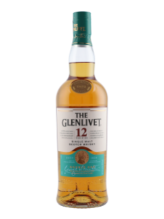 Whisky écossais Single Malt the Glenlivet 12 ans d'âge
