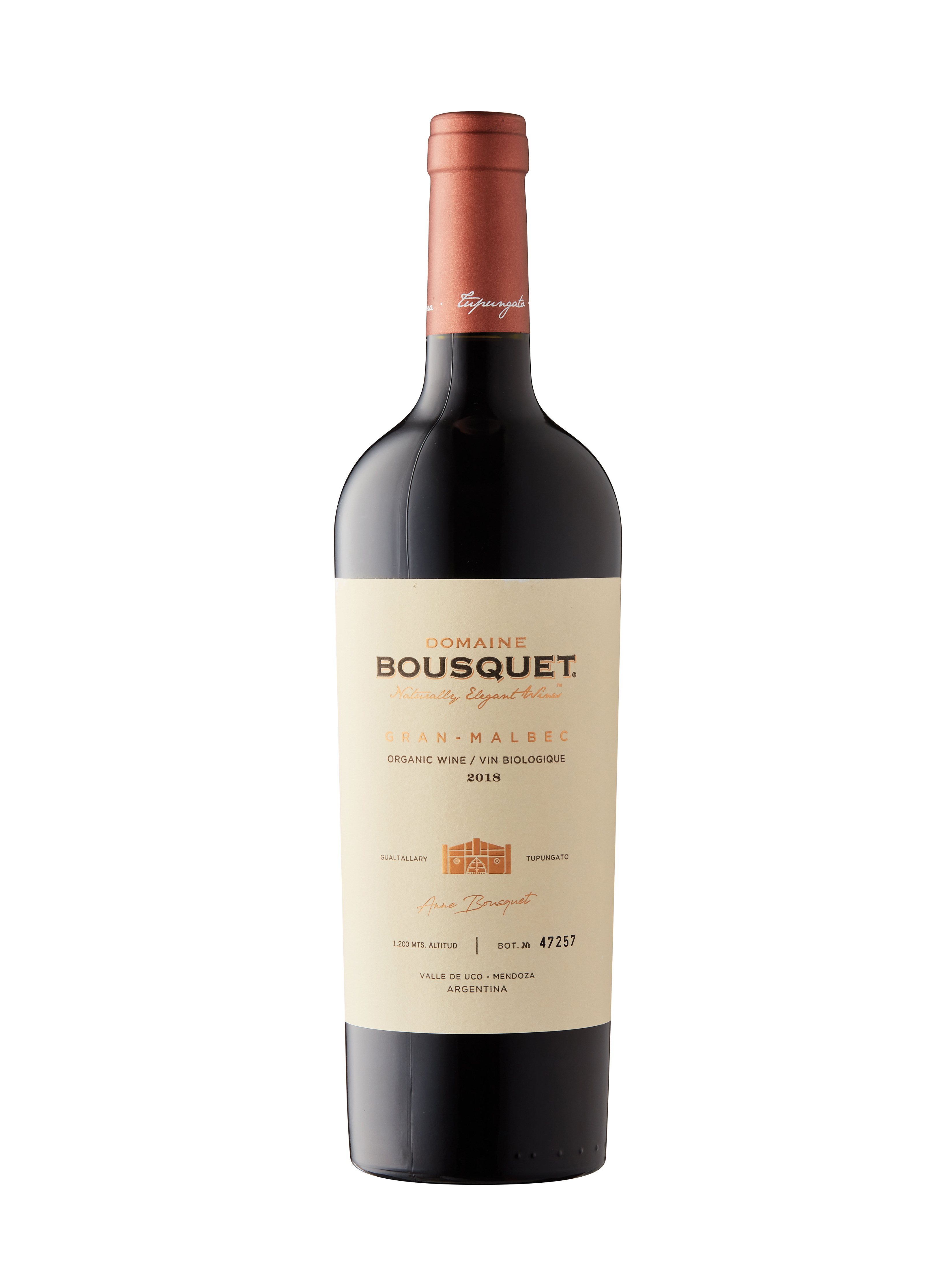 Domaine Bousquet Gran Malbec 2018 - View Image 1