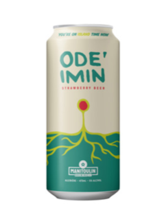Manitoulin Ode'Imin Strawberry Beer
