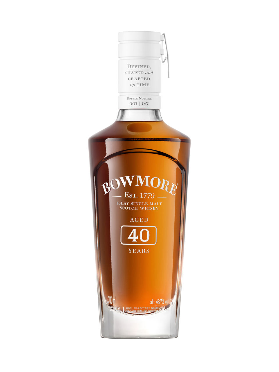 Whisky écossais Single Malt Bowmore Limited Edition 40 ans d'âge