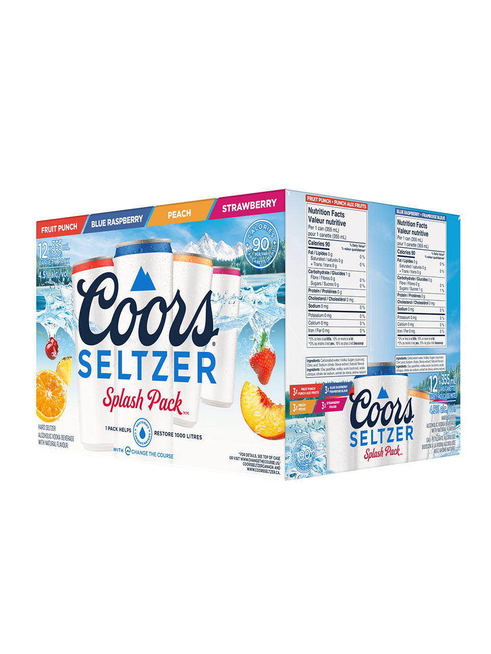 coors light cooler package