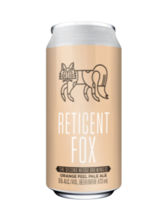 Pale Ale Écorce d'orange Reticent Fox Second Wedge Brewing