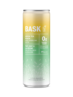 Bask Green Tea Peach Hard Sparkling Water at LCBO Ontario