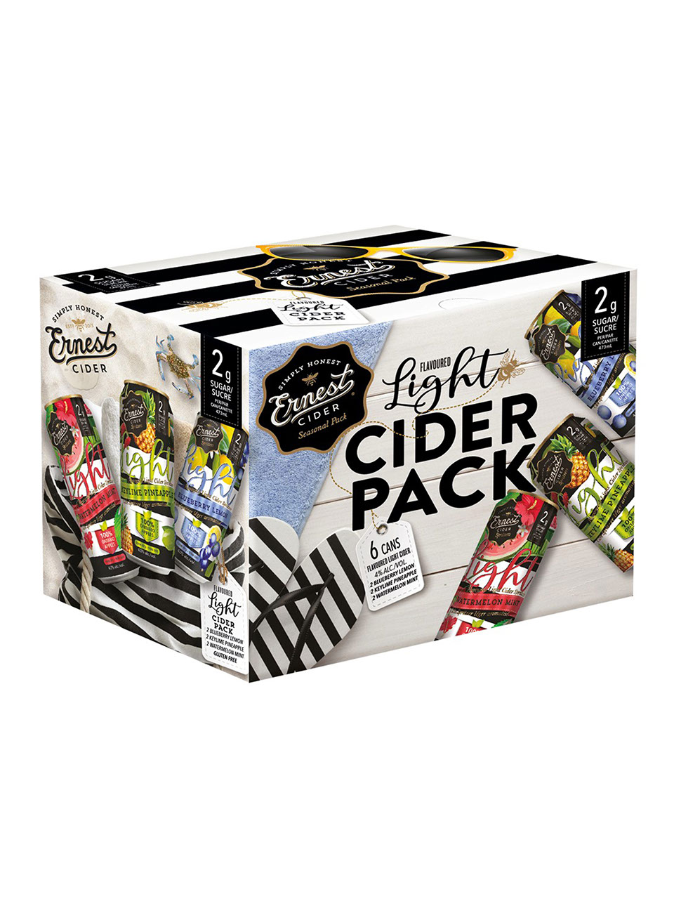 Ernest Light Cider 6Pack LCBO