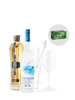 Grey Goose and St. Germain Le Grand Fizz Cocktail Kit