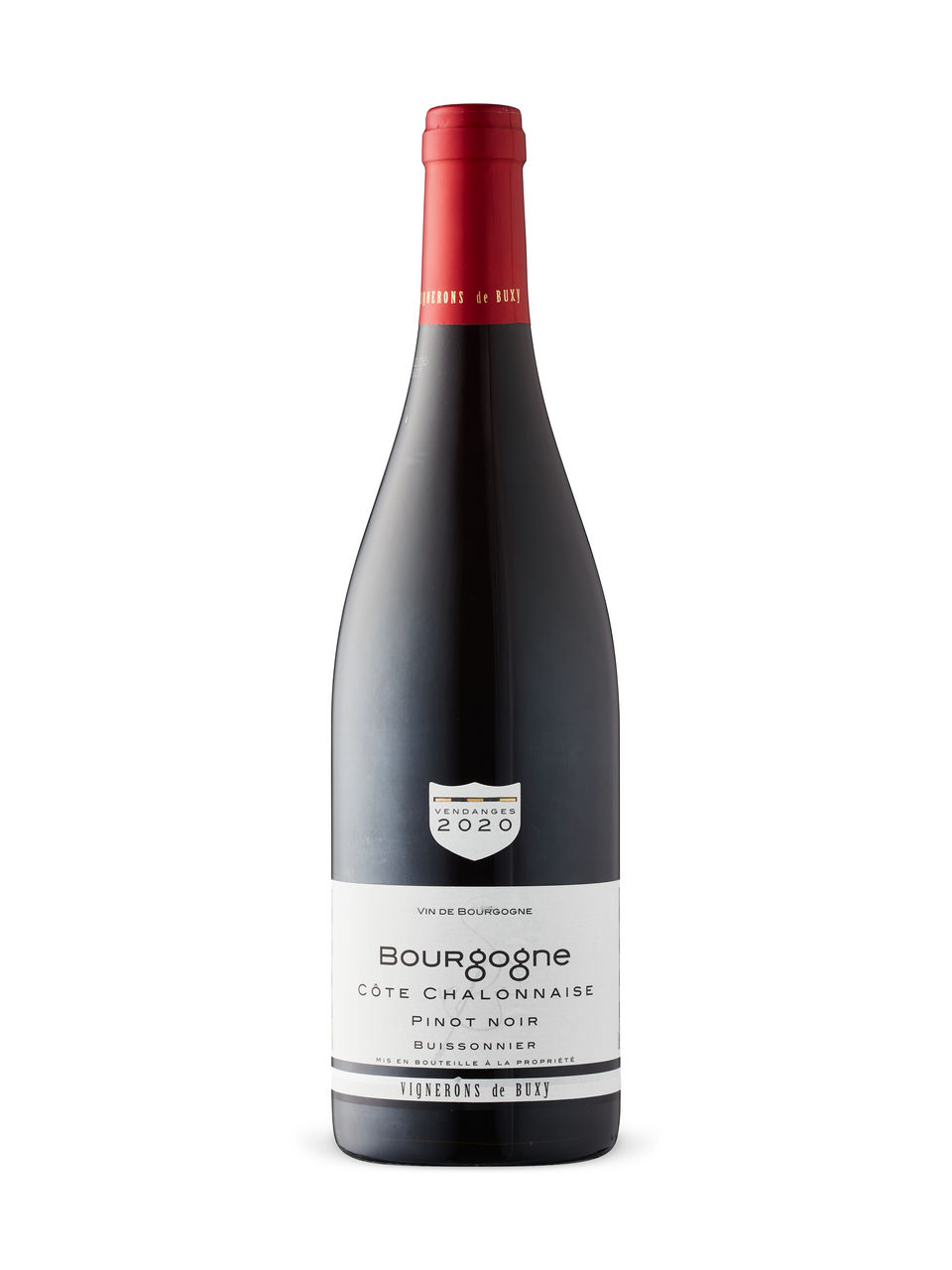 Bourgogne Pinot Noir, Côte Chalonnaise, Vignerons Buxy (Bourgogne