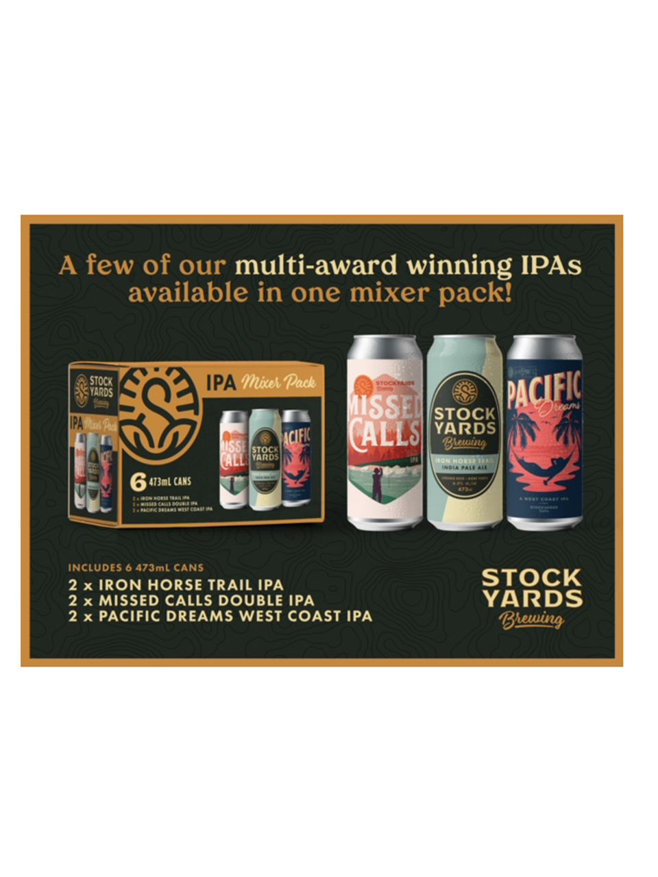 Stockyards Brewing IPA Mixer Pack LCBO