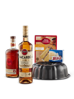 Bacardi Rum Duo + FREE rum cake kit