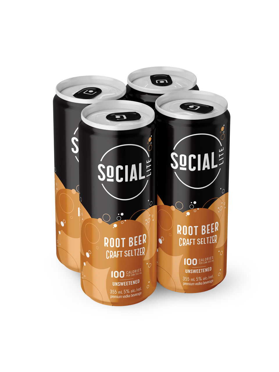 Social Lite Root Beer Craft Seltzer LCBO