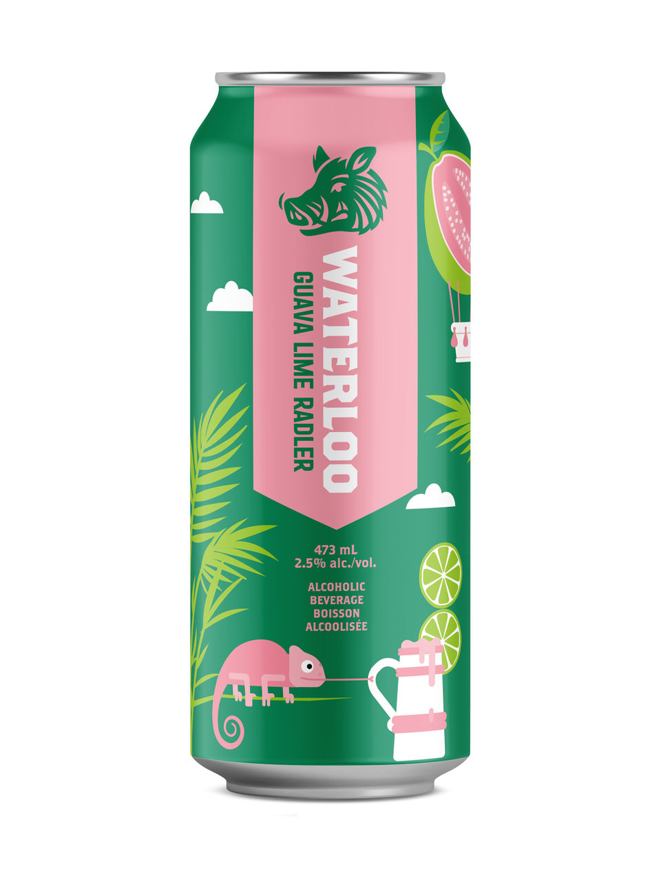Waterloo Guava Lime Radler LCBO