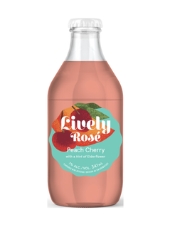 Lively Peach Cherry Rosé Flavoured Wine Beverage at LCBO Ontario
