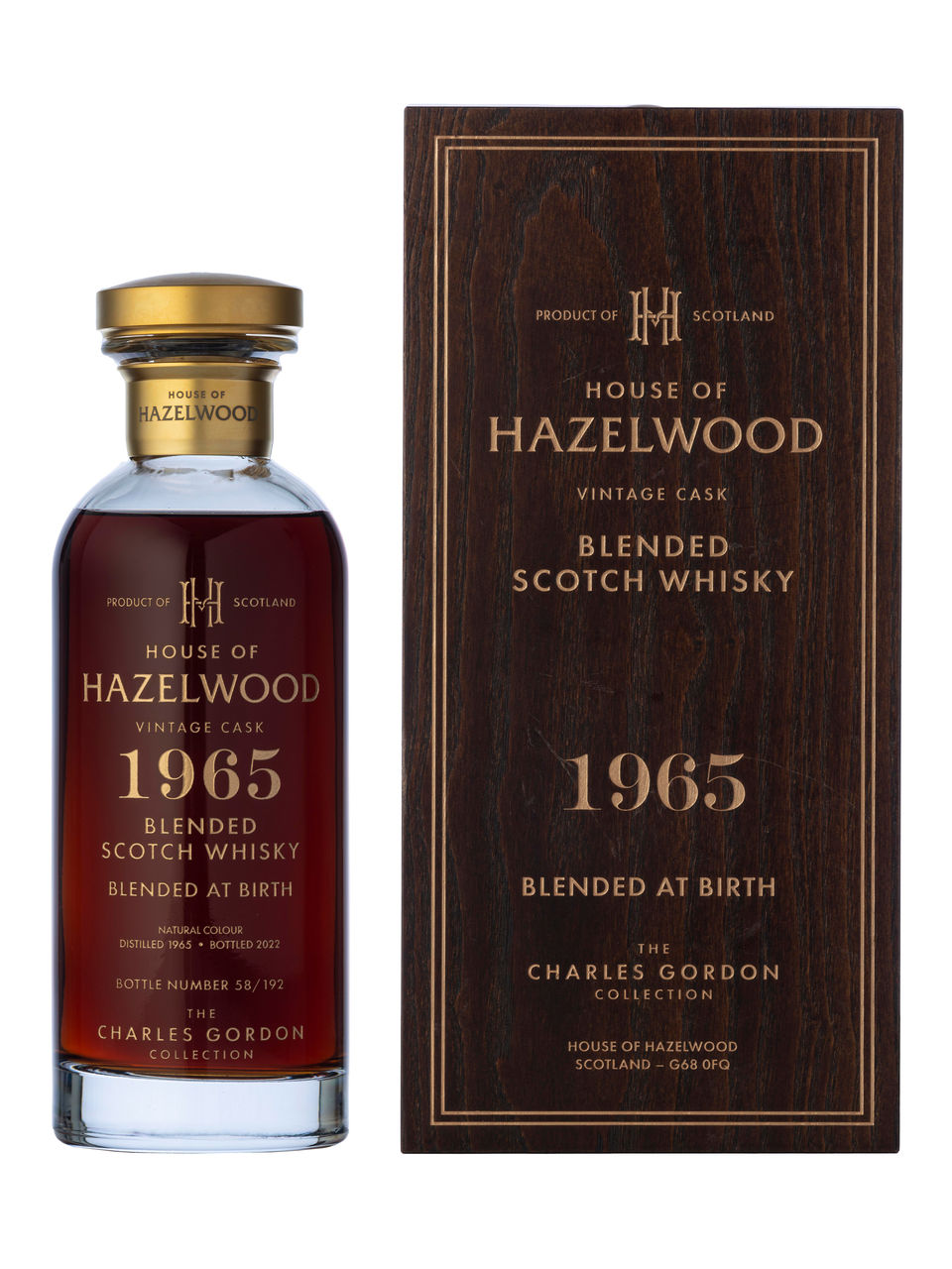  Household Blended Scotch Whisky 2本 House of Hazelwood Blended at Birth Blended Scotch Whisky 1965 | LCBO