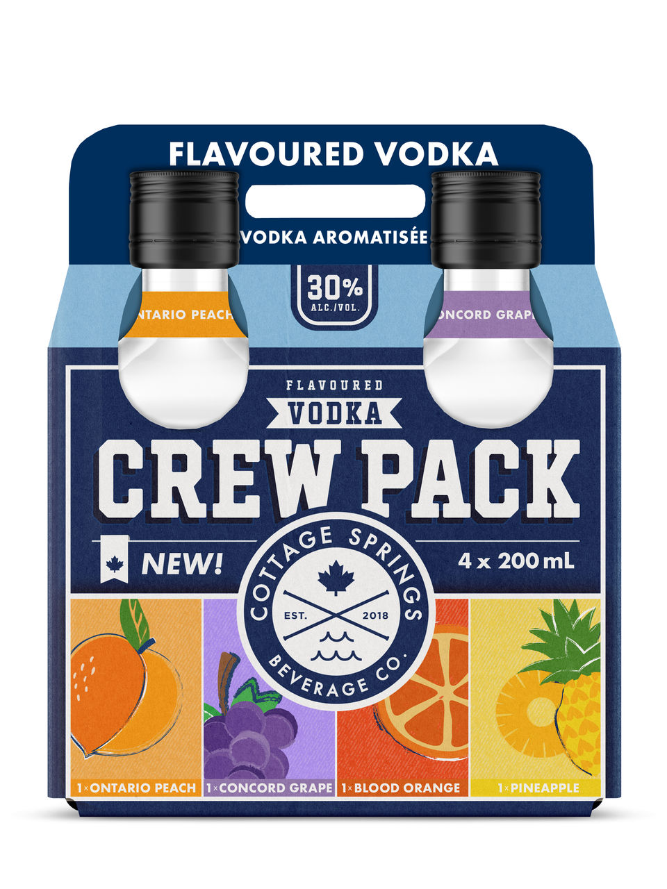 Cottage Springs Crew Pack Flavoured Vodka Lcbo 4831