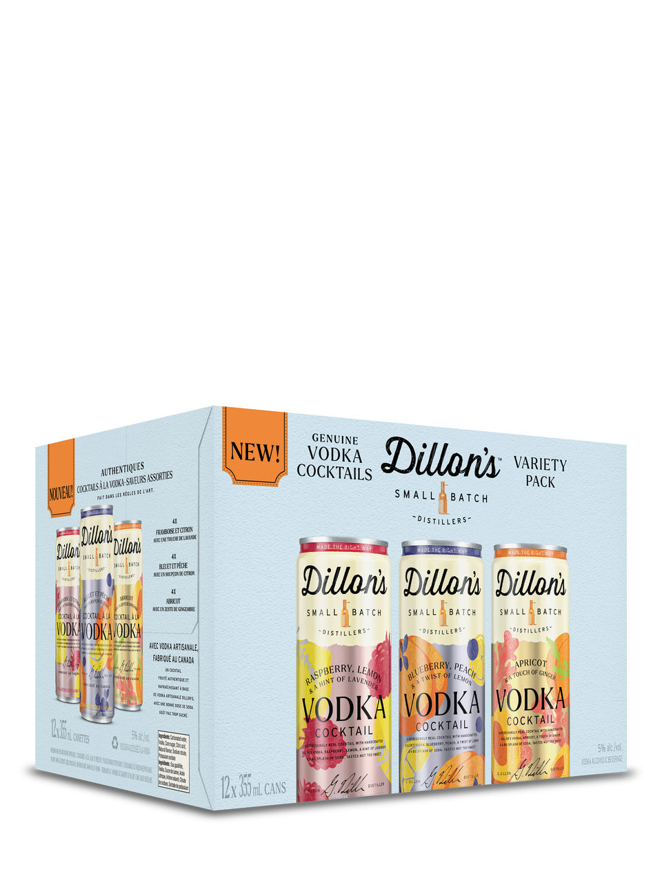 Dillons Vodka Cocktail Variety Pack LCBO