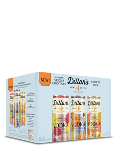 Carton mixte de cocktails à la vodka Dillon's