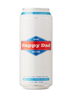Happy Dad Hard Seltzer Fruit Punch