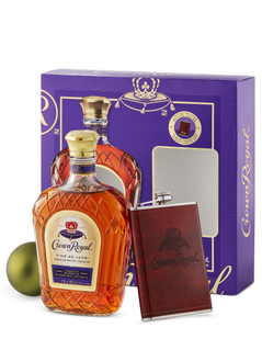 Crown Royal Gift Pack with Flask