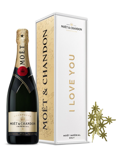 Moet & Chandon Brut Imperial I Love You Gift Box