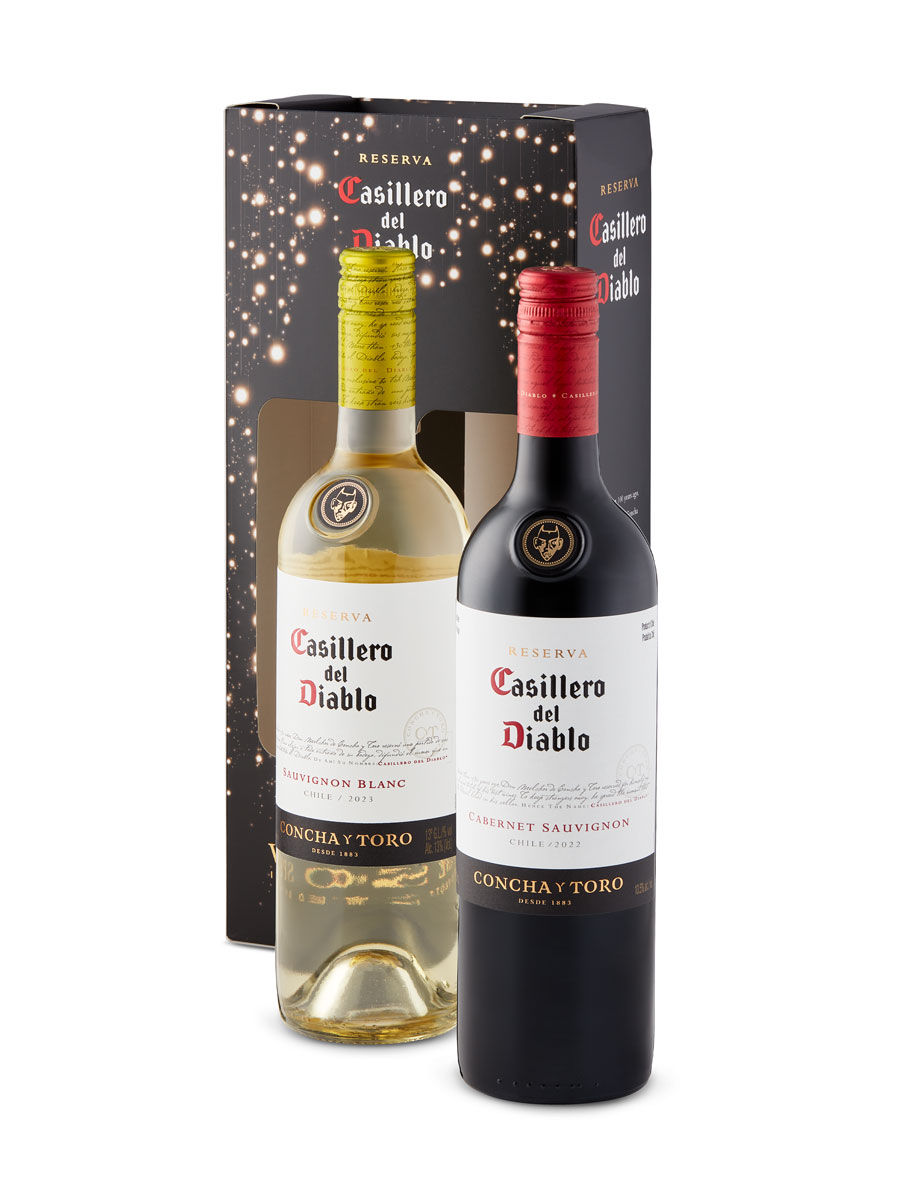 Casillero del Diablo Gift Pack Sauvignon & Sauvignon Blanc