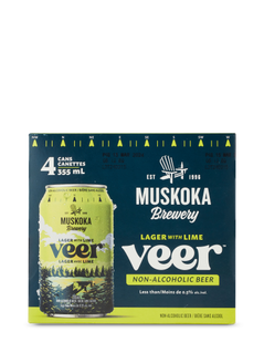 Muskoka Brewery Veer Lager with Lime