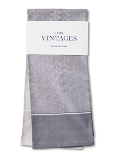 Vintages Set of 2 Dish Towels