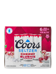 Coors Seltzer Slushie Cherry