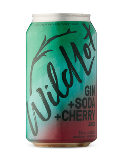 Wild Lot Gin + Soda + Sour Cherry Juice