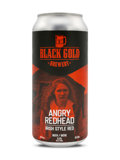 Black Gold Brewery Angry Redhead Irish Red