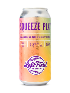 Left Field Brewery Squeeze Play Rainbow Sherbet