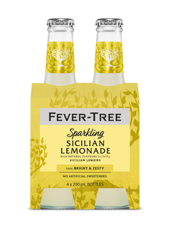 Fever-Tree Sparkling Sicillian Lemonade 4x200mL