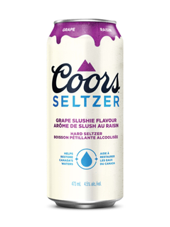 Coors Seltzer Slushie Grape