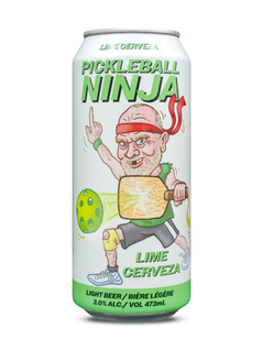 Trestle Brewing Company Pickleball Ninja Lime Cerveza