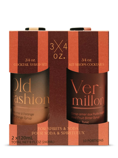 3/4oz. Old Fashioned and Vermillion Set