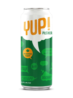 Yup Pilsner Lager!