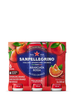 Boisson p&eacute;tillante Orange sanguine San Pellegrino