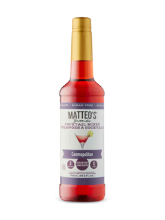 Matteo's Sugar Free Cosmopolitan Cocktail Mixer