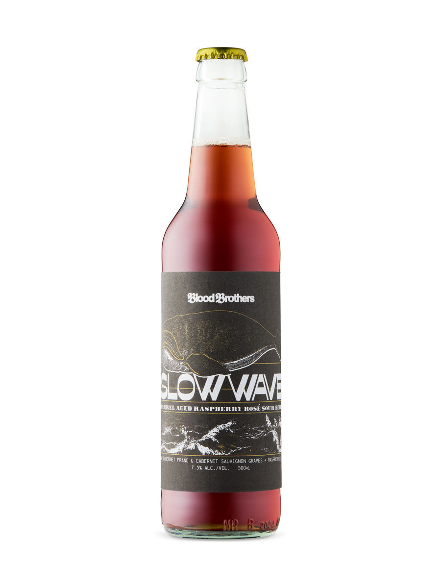 Blood Brothers Slow Wave Barrel-Aged Raspberry Rosé Sour Beer | LCBO