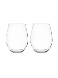 Verres &agrave; vin sans pied (ensemble de 2)